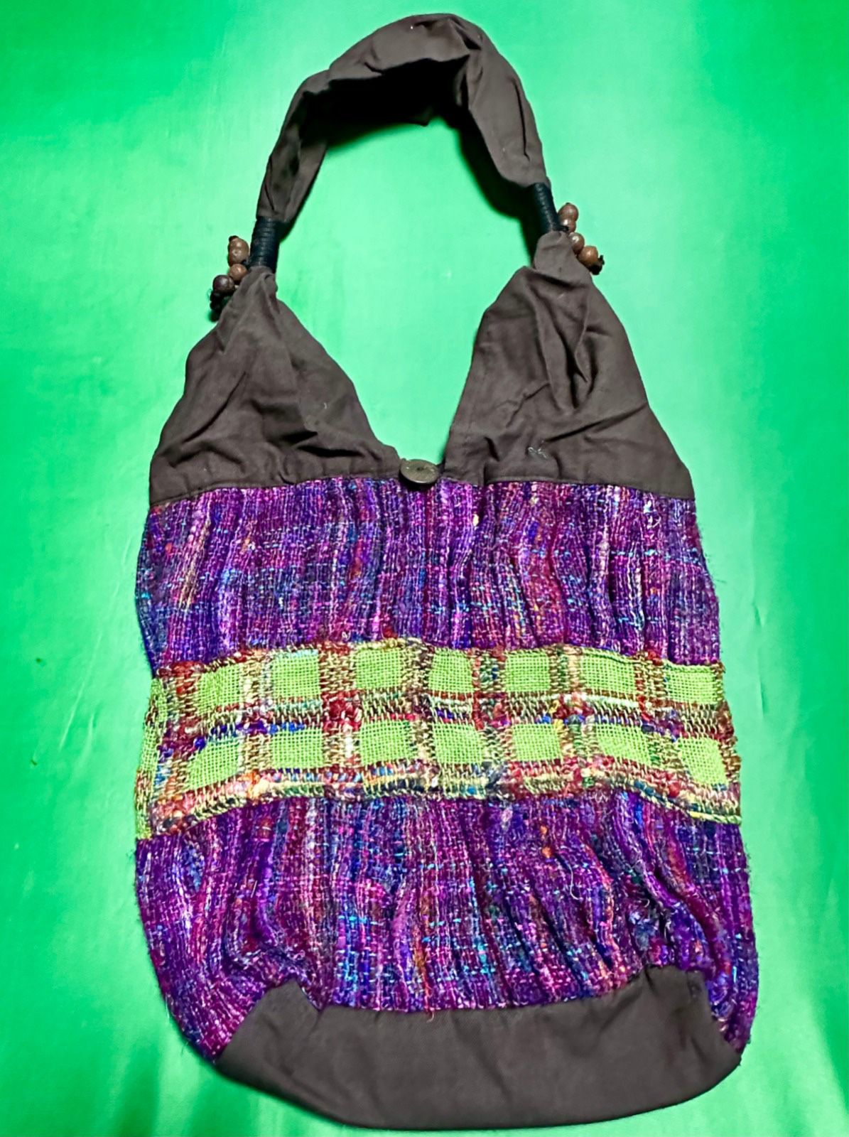 Nepal Silk Bag, Silk Shoulder Bag | hundred percent silk purse, made in Nepal