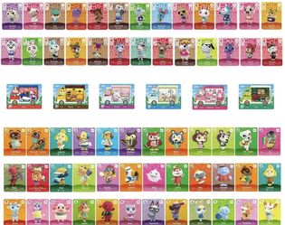 80 Piece Mini NFC Villager Cards