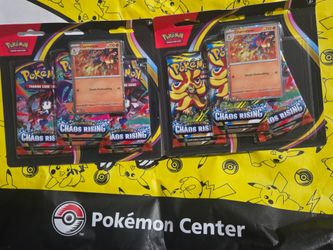 Pokemon TCG Mega Evolution Chaos Rising 3-Pack Blister