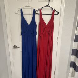 New York & Company Soho street maxi dresses Size L