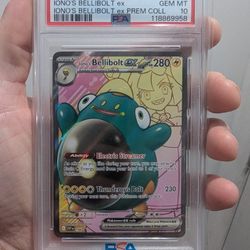 Iono's Bellibolt ex Promo - PSA 10