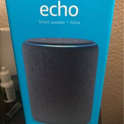 Amazon Echo 3rd Generation. Never Used. New