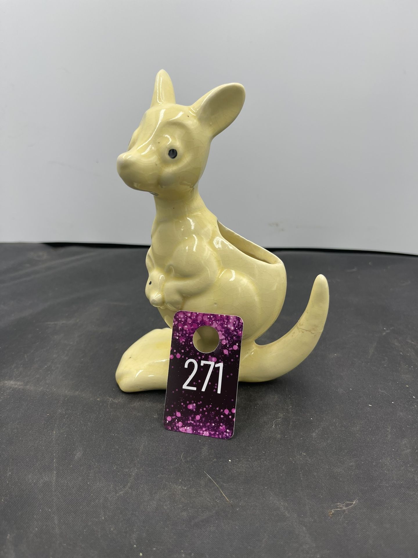 Vntg Kangaroo Planter MCM