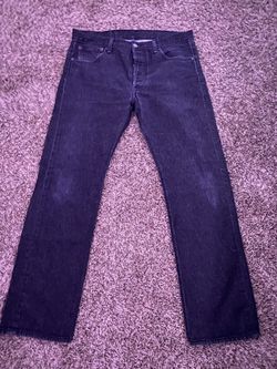 dark wash levi 501s size 36/32