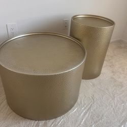 Gold Coffee Table 