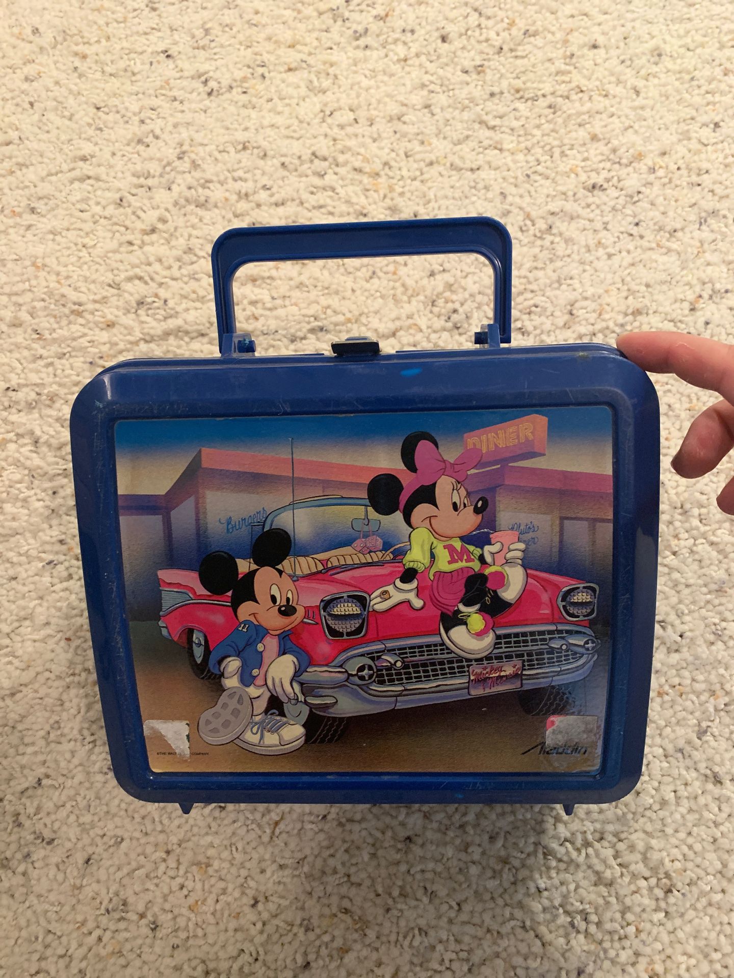 Classic Disney Mickey and Minnie Lunchbox