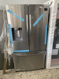 Samsung French door in stainless steel new open box