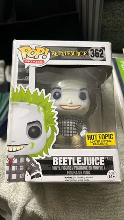 Funko Pop Beetlejuice #362 Hot Topic Exclusive Limited Edition