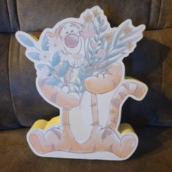 Disney Tigger Wood Hanging Wall Art Winnie the Pooh Decor