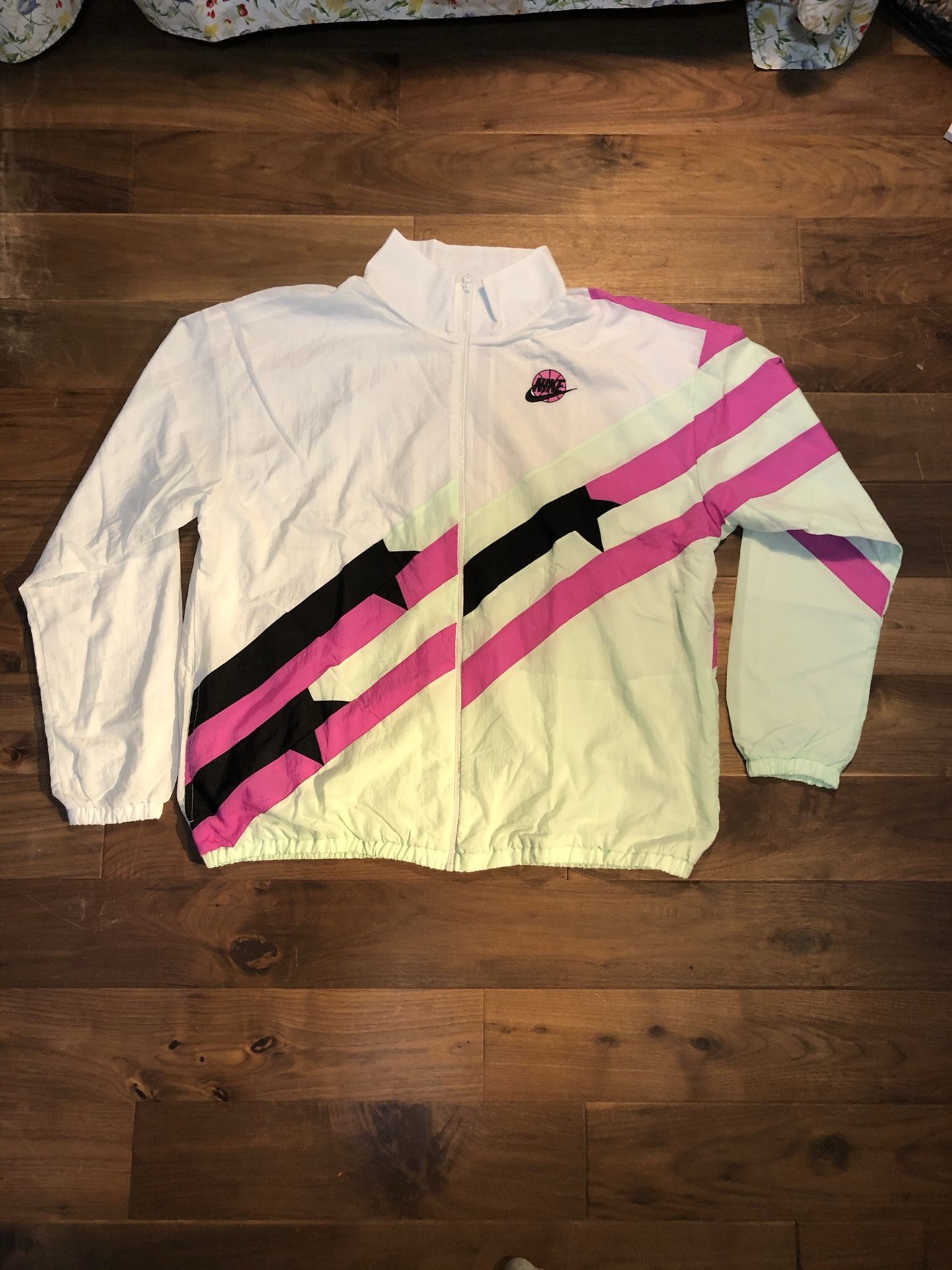 Mens Nike Vintage Throwback Basketball Jacket Full Zip 2XL-Tall NWT CK6621-083