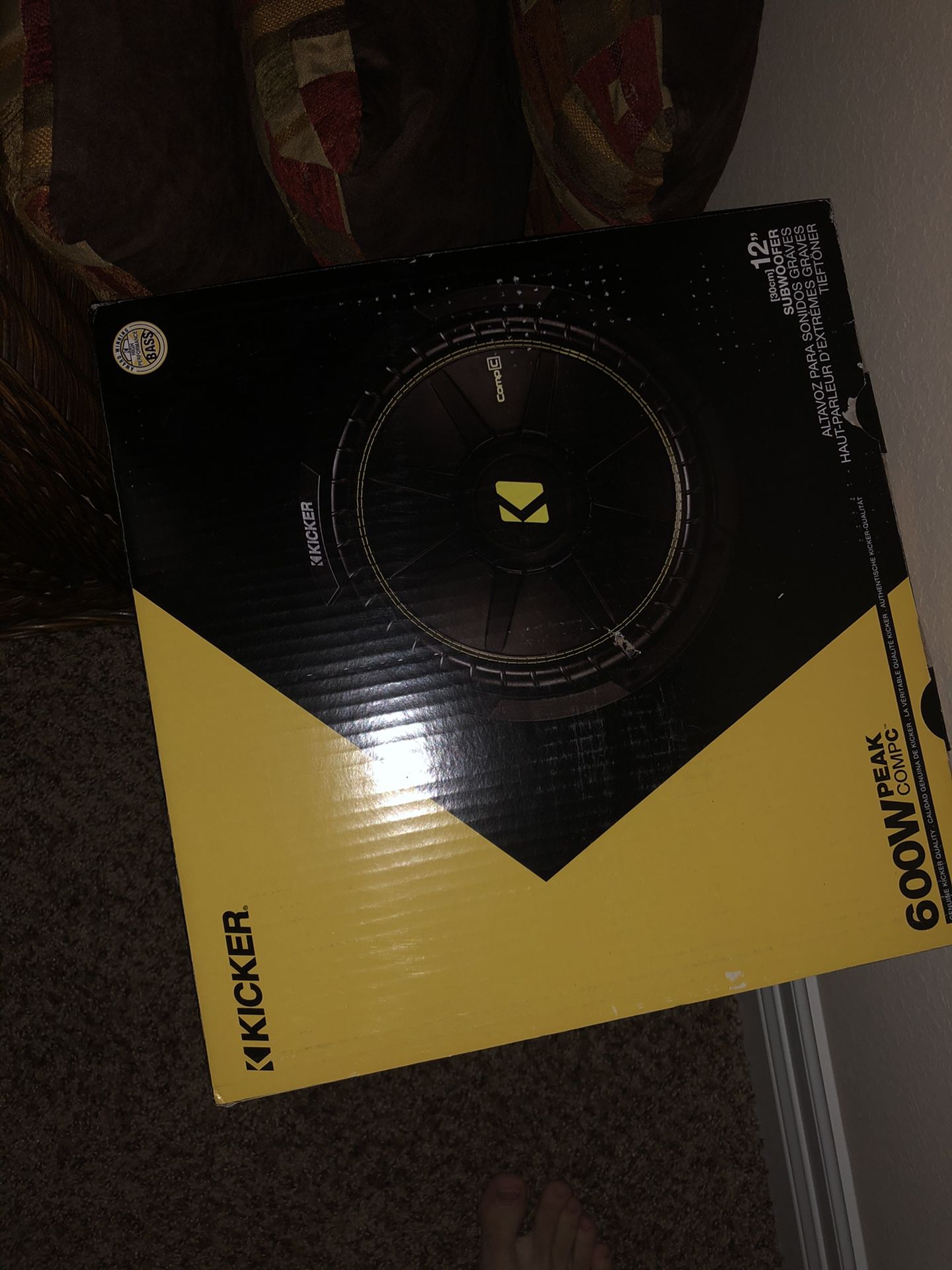 Kicker comp c 12 inch sub