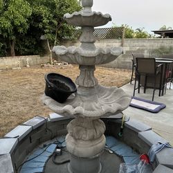 3 Tier Fountain W Pump