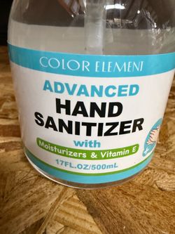 Sanitizer *NEW* moisturizer and vitamin E