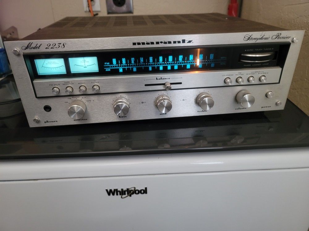 Vintage Marantz Silverface Receiver Model 2238 $900 Pickup In Oakdale 