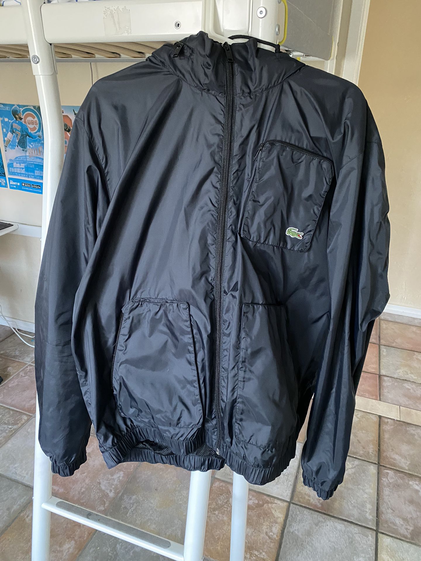 Lacoste Windbreaker Rain Jacket 
