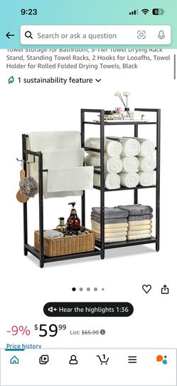 3 Tier Towelrack