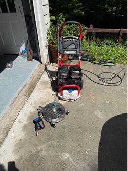 Predator pressure washer + tools