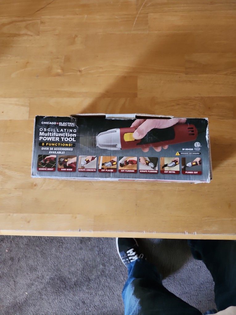 New In Box Oscillating Multifunction Power Tool