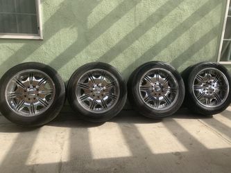 4 Tires with DUB Rims