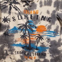 Mens L beach/surf Tee Shirt