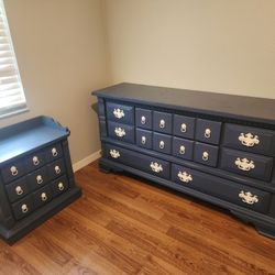 Set Dresser And Bed Side Table