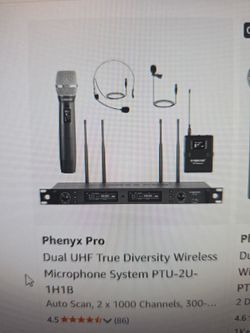 Phoenix pro wireless microphone system