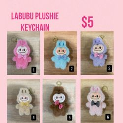 Labubu Plushie Keychains 