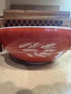 Vintage Pyrex Autumn Harvest Cinderella Mixing Bowls Set of 3