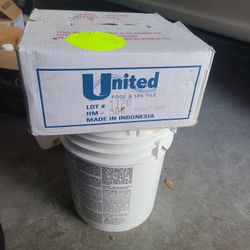 3" By 3" Porcelin Cobalt Blue Pool Tile 20 Sheets