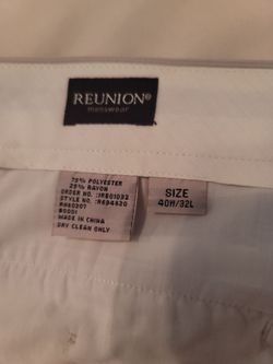 Reunion mens dress pants