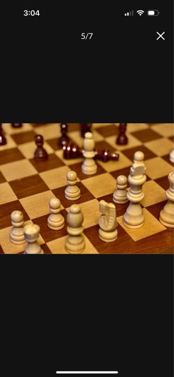Wooden chess. 15x15 board.