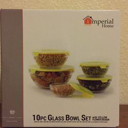 Glass Bowl set 10pc
