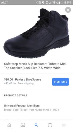 Shoes for kitchen work. 8.5