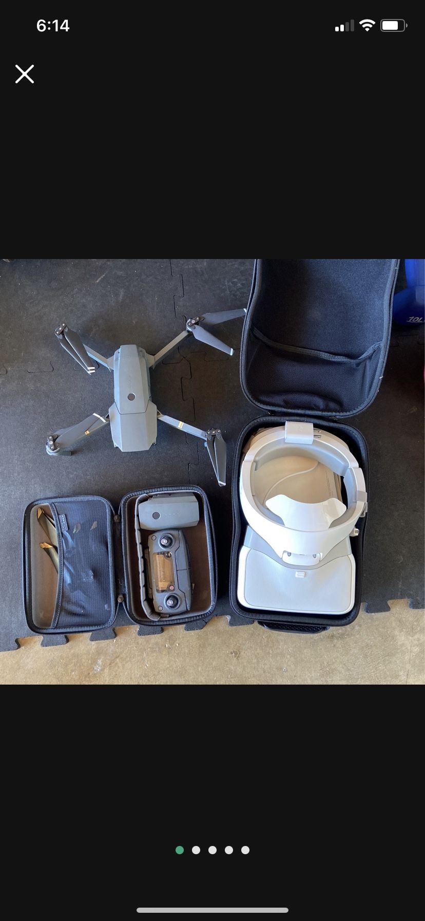 DJI Mavic PRO With DJI Headset (BEST OFFER)