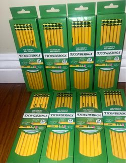 Ticonderoga pencils 8 packs of 24