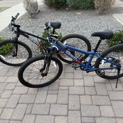 2x Gravity Nugget Mountain Bike 24” For Kids