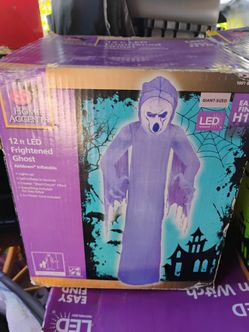 6ft led Halloween prop ghost