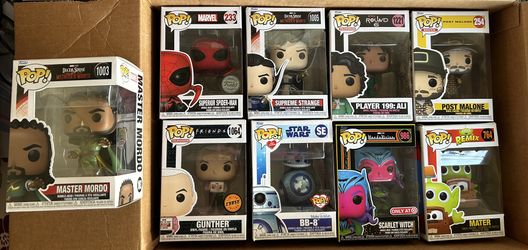 Variety of brand new Funko pops