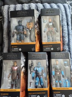 STAR WARS BLACK SERIES THE MANDALORIAN LOT