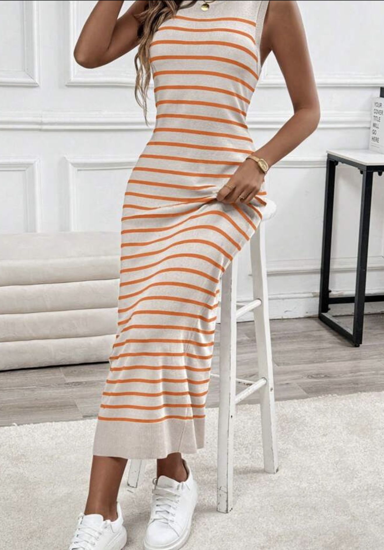 Casual & Comfortable Striped Dress