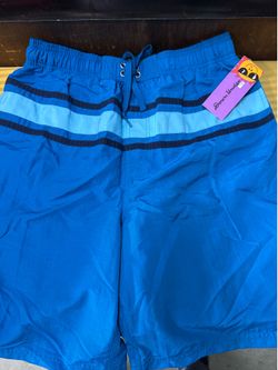 Swim Trunks Shorts - Blue Men’s Medium