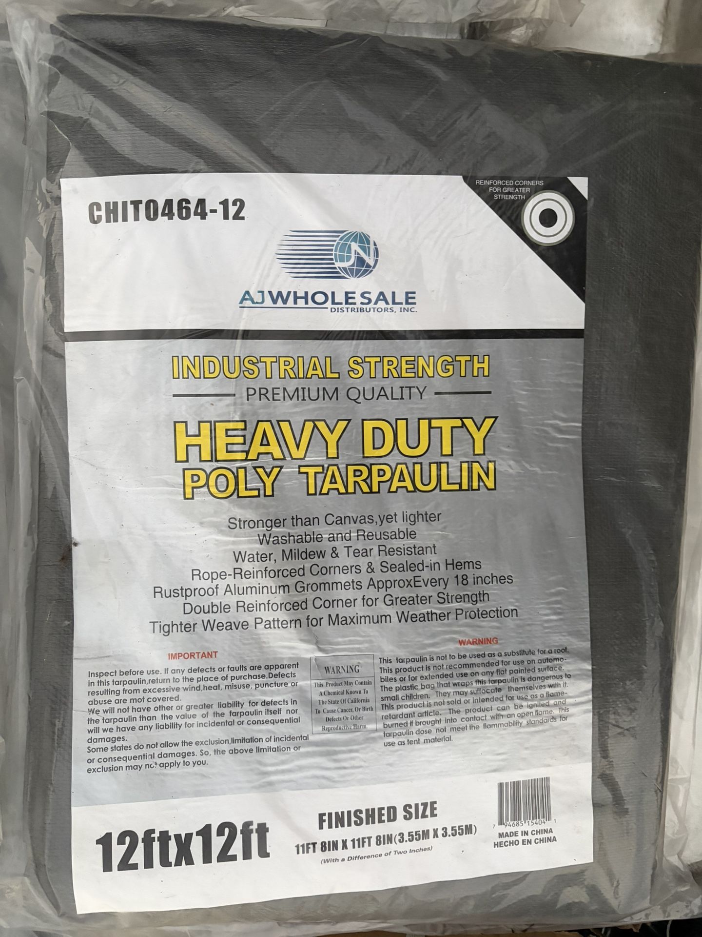 New Grey Tarp