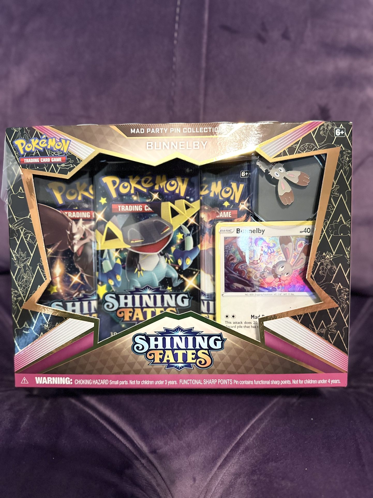 Pokémon Shining Fates Boxes Bunnelby & Polteageist
