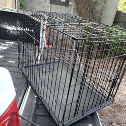 1-door wire folding cage, 30"Lx 19.1"W x 21½"H