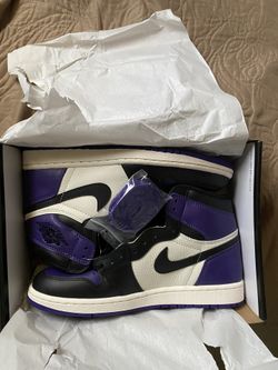 Jordan 1 court purple