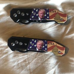 Donald Trump pocket knives