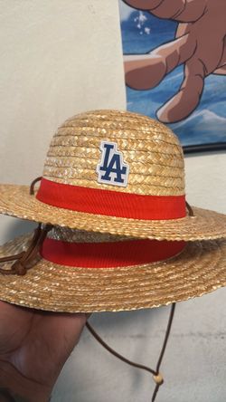 Dodger one piece straw hats