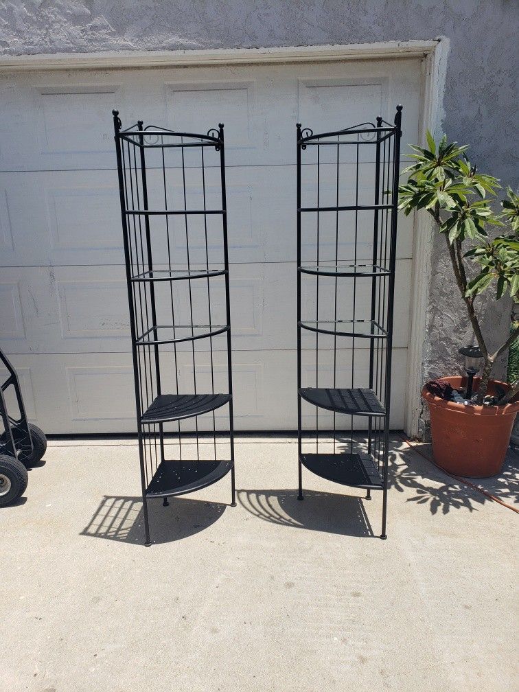 Ikea Corner Wall Shelf Stands - $30 Each Or $55 For Both