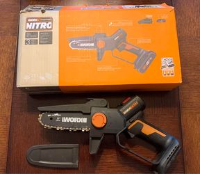 WORX NITRO 20V Brushless 5” Cordless Pruning Saw w/ Battery & Charger