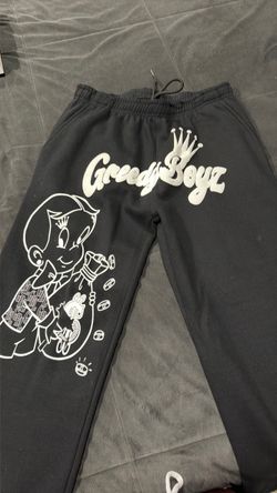 Greedy Boys sweats baggy M
